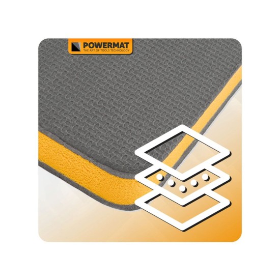 Dílenské lehátko, skládací pěnová podložka 3v1 - POWERMAT Dílenské lehátko, skládací pěnová podložka 3v1 - POWERMAT