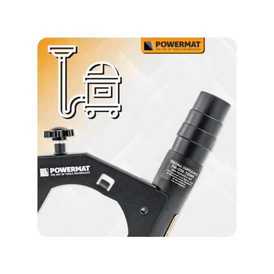 Odsávací kryt na úhlovou brusku 115–125mm - POWERMAT Odsávací kryt na úhlovou brusku 115–125mm - POWERMAT