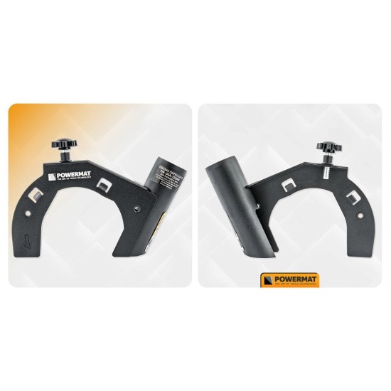 Odsávací kryt na úhlovou brusku 115–125mm - POWERMAT Odsávací kryt na úhlovou brusku 115–125mm - POWERMAT