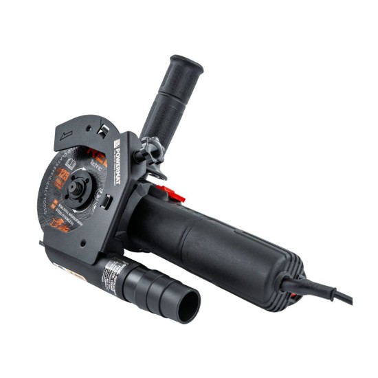 Odsávací kryt na úhlovou brusku 115–125mm - POWERMAT Odsávací kryt na úhlovou brusku 115–125mm - POWERMAT