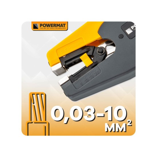 Automatické odizolovací kleště (0,03–10 mm²) - POWERMAT