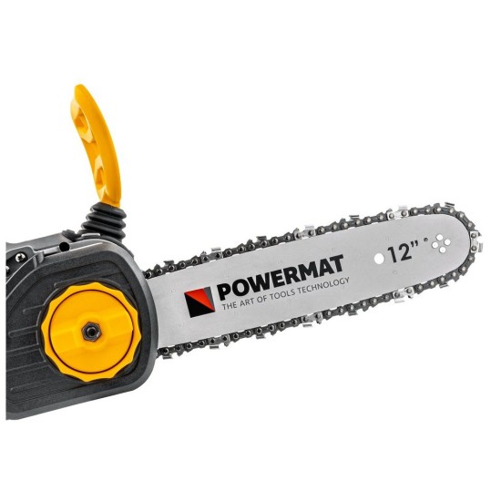 Vodící lišta pro řetězové pily 12" + 2 řetězy 3/8" 1,3 mm 45z - POWERMAT Vodící lišta pro řetězové pily 12" + 2 řetězy 3/8" 1,3 mm 45z - POWERMAT