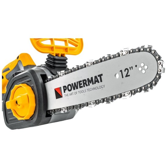 Vodící lišta pro řetězové pily 12" + 2 řetězy 3/8" 1,3 mm 45z - POWERMAT Vodící lišta pro řetězové pily 12" + 2 řetězy 3/8" 1,3 mm 45z - POWERMAT