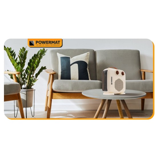 Teplovzdušný ventilátor 2000 W - POWERMAT