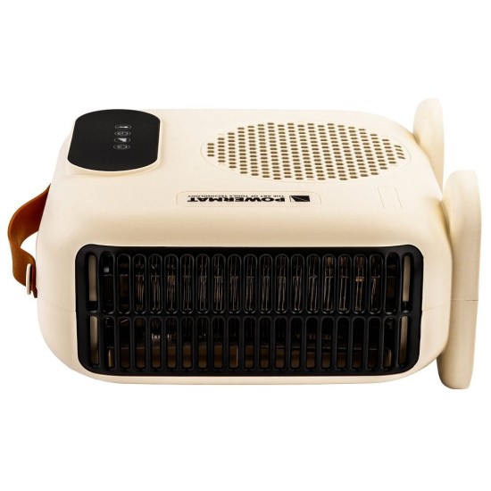 Teplovzdušný ventilátor 2000 W s LCD displejem a DO - POWERMAT