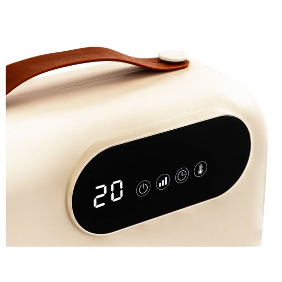 Teplovzdušný ventilátor 2000 W s LCD displejem a DO - POWERMAT