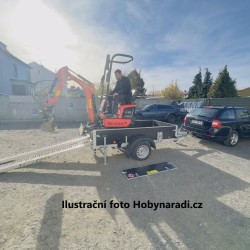 Nájezdová rampa hliníková 2400/350 mm, 1690 kg - VAPP Nájezdová rampa hliníková 2400/350 mm, 1690 kg - VAPP