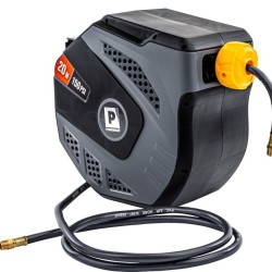 Samonavíjecí buben s pneumatickou hadicí 8×12 mm, 20 m - POWERMAT