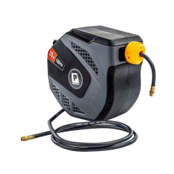 Samonavíjecí buben s pneumatickou hadicí 8×12 mm, 20 m - POWERMAT