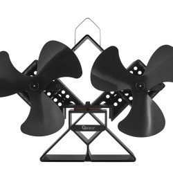 Krbový ventilátor stojanový, dvouhlavý - GEKO
