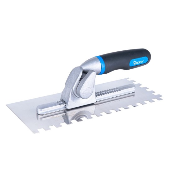 Hladítko nerez zubové 280×115 mm, sada 8 dílů - GEKO