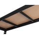 Regál policový 180×40×120 cm, 280 kg, kovový vyztužený, černý - GEKO Regál policový 180×40×120 cm, 280 kg, kovový vyztužený, černý - GEKO