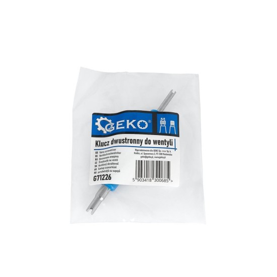 Šroubovák na ventilky, oboustranný - GEKO