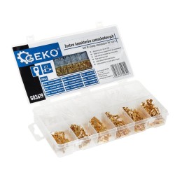 Automobilové konektory s izolačními návleky, sada 450 ks - GEKO Automobilové konektory s izolačními návleky, sada 450 ks - GEKO