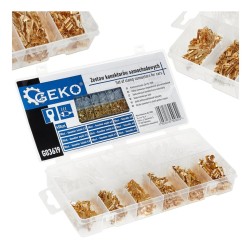 Automobilové konektory s izolačními návleky, sada 450 ks - GEKO