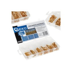 Automobilové konektory s izolačními návleky, sada 450 ks - GEKO