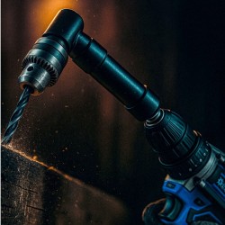 Úhlový nástavec 90° na vrtačku, sklíčidlo 1–10 mm - GEKO Úhlový nástavec 90° na vrtačku, sklíčidlo 1–10 mm - GEKO