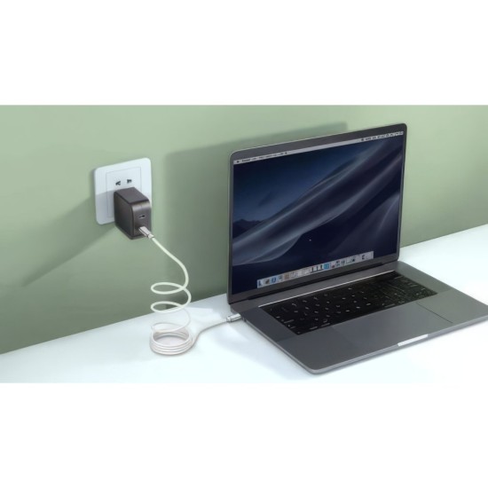 Nabíjecí a datový USB-C kabel YCU MAGNETIC 02 WH 100 W - YENKEE Nabíjecí a datový USB-C kabel YCU MAGNETIC 02 WH 100 W - YENKEE