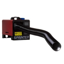 Hadice pro rozvod vzduchu pro nezávislé naftové topení, Ø75 mm, 2 m - MAR-POL