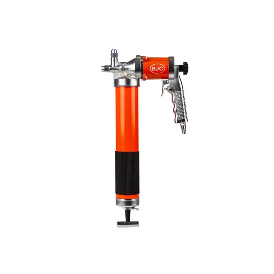 Pneumatický mazací lis 600 ml, jednoruční, otočná hlava 360° - BJC