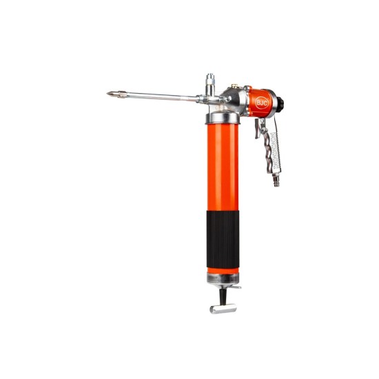 Pneumatický mazací lis 600 ml, jednoruční, otočná hlava 360° - BJC