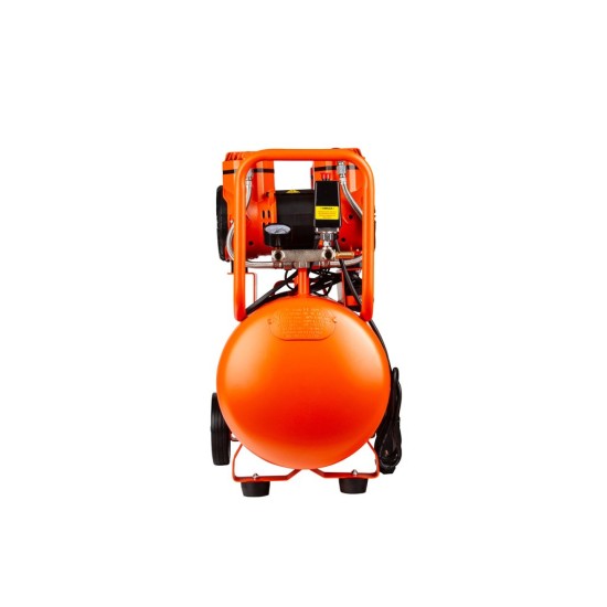 Kompresor bezolejový 50 l, 4 písty, 230 V, 8 bar, tichý - BJC