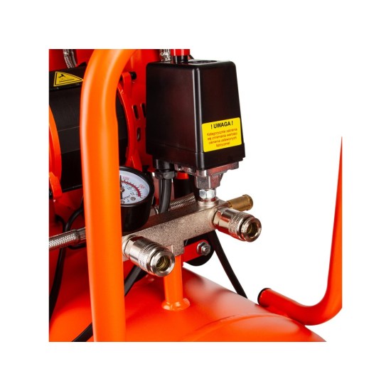 Kompresor bezolejový 50 l, 4 písty, 230 V, 8 bar, tichý - BJC