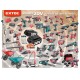 Vazač armatur aku SHARE20V, Brushless, baterie 2 Ah - EXTOL INDUSTRIAL