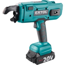 Vazač armatur aku SHARE20V, Brushless, baterie 2 Ah - EXTOL INDUSTRIAL