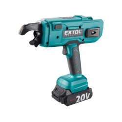 Vazač armatur aku SHARE20V, Brushless, baterie 2 Ah - EXTOL INDUSTRIAL
