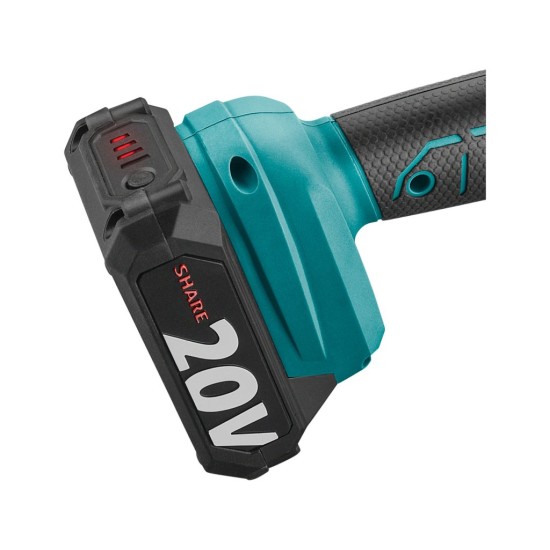 Vazač armatur aku SHARE20V, Brushless, baterie 2 Ah - EXTOL INDUSTRIAL