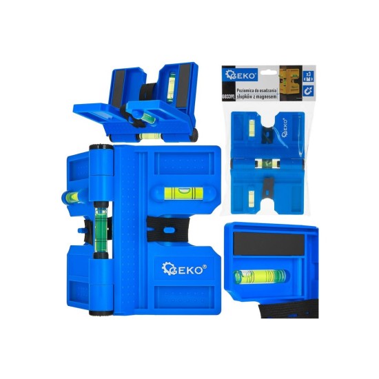 Vodováha sloupková, magnetická - GEKO