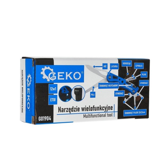 Multifunkční nástroj SPARK BLACK SURVIVAL SERIES - GEKO