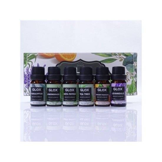 Aroma oleje, sada 6 ks - GLOX