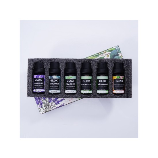 Aroma oleje, sada 6 ks - GLOX