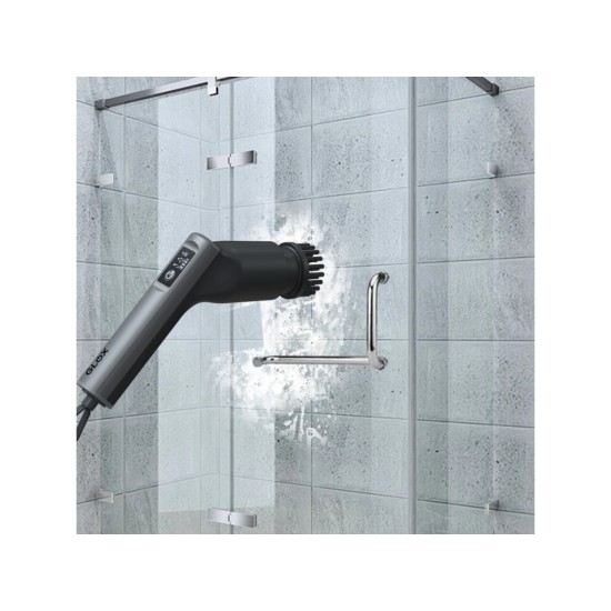 Elektrický čistící kartáč s nastavitelnou rukojetí a 6 hlavicemi - GLOX