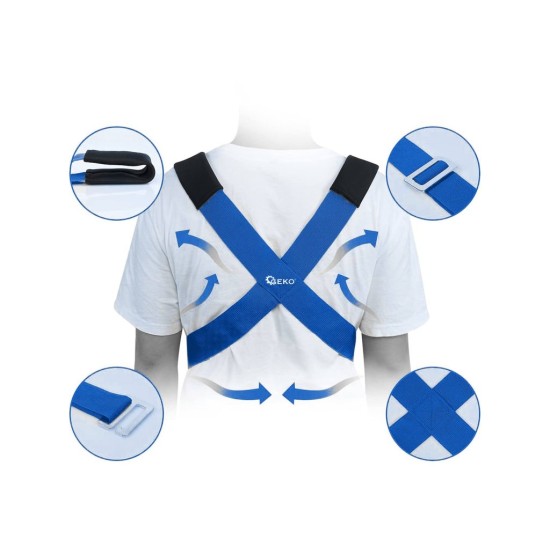 Stěhovací popruhy 50 mm × 2,9 m, 270 kg - GEKO