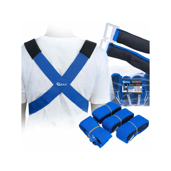 Stěhovací popruhy 50 mm × 2,9 m, 270 kg - GEKO