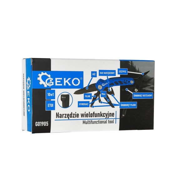 Multifunkční nástroj GRIP BLACK SURVIVAL SERIES - GEKO Multifunkční nástroj GRIP BLACK SURVIVAL SERIES - GEKO