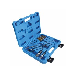 Kartáčky na čištění dosedacích sedel vstřikovačů diesel, sada 14 dílů - SATRA Kartáčky na čištění dosedacích sedel vstřikovačů diesel, sada 14 dílů - SATRA