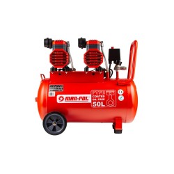 Kompresor bezolejový 50 l, 4 písty, 230 V, 8 bar - MAR-POL