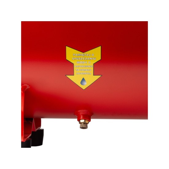 Kompresor bezolejový 50 l, 4 písty, 230 V, 8 bar - MAR-POL