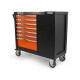 Dílenský vozík na nářadí, 7 zásuvek + skříňka - BJC