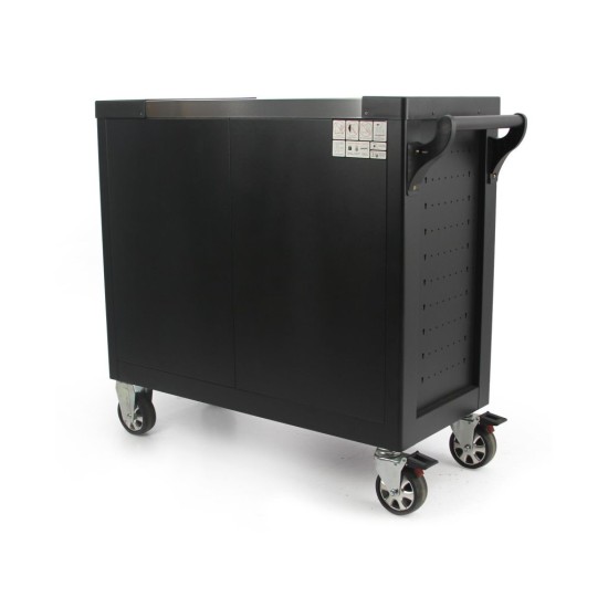 Dílenský vozík na nářadí, 7 zásuvek + skříňka - BJC