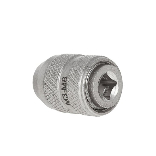 Adaptér pro závitníky M3–M8, 1/4", CrV - TVARDY
