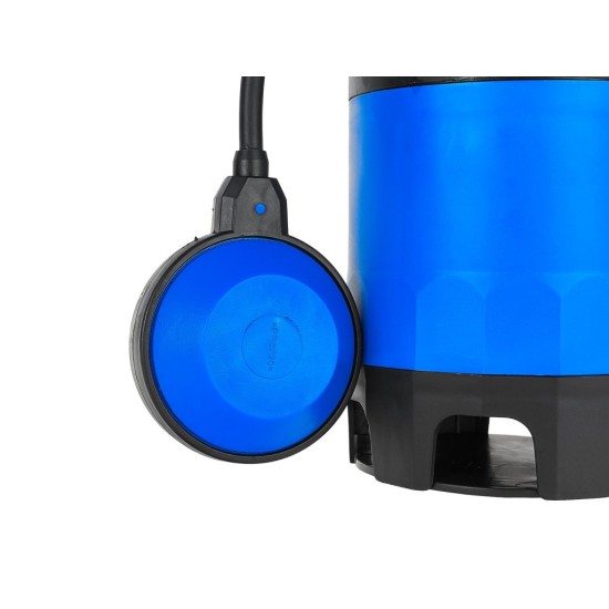 Ponorné kalové čerpadlo 400 W s plovákem, plastové, mini - GEKO