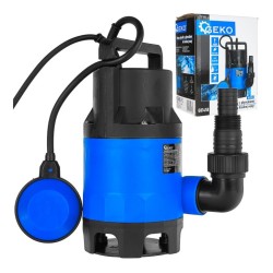 Ponorné kalové čerpadlo 400 W s plovákem, plastové, mini - GEKO