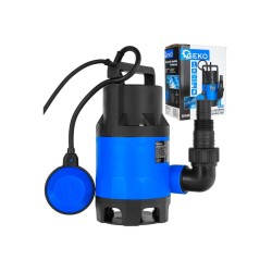 Ponorné kalové čerpadlo 400 W s plovákem, plastové, mini - GEKO