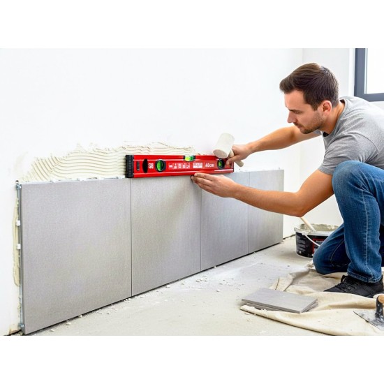 Vodováha magnetická hliníková STRONG LINE - GEKO (Délka: 50 cm)