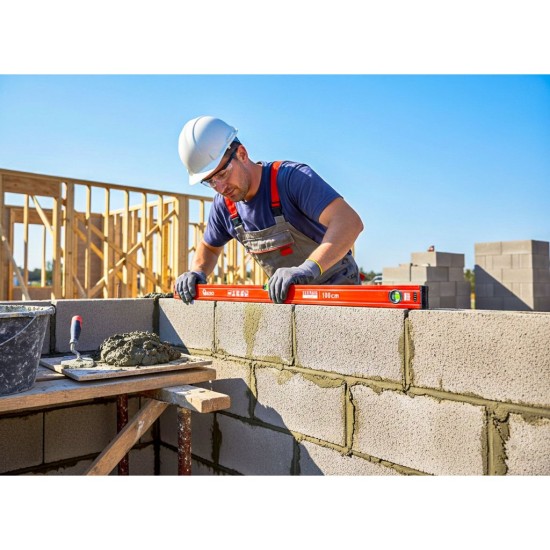 Vodováha magnetická hliníková STRONG LINE - GEKO (Délka: 50 cm)